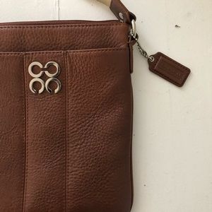 💥PRICE DROP💥 Coach brown leather crossbody